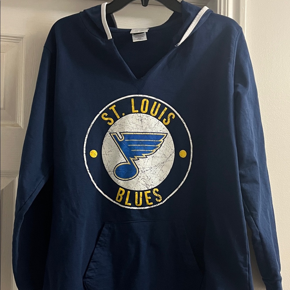 St. Louis Blues Navy Hoodie